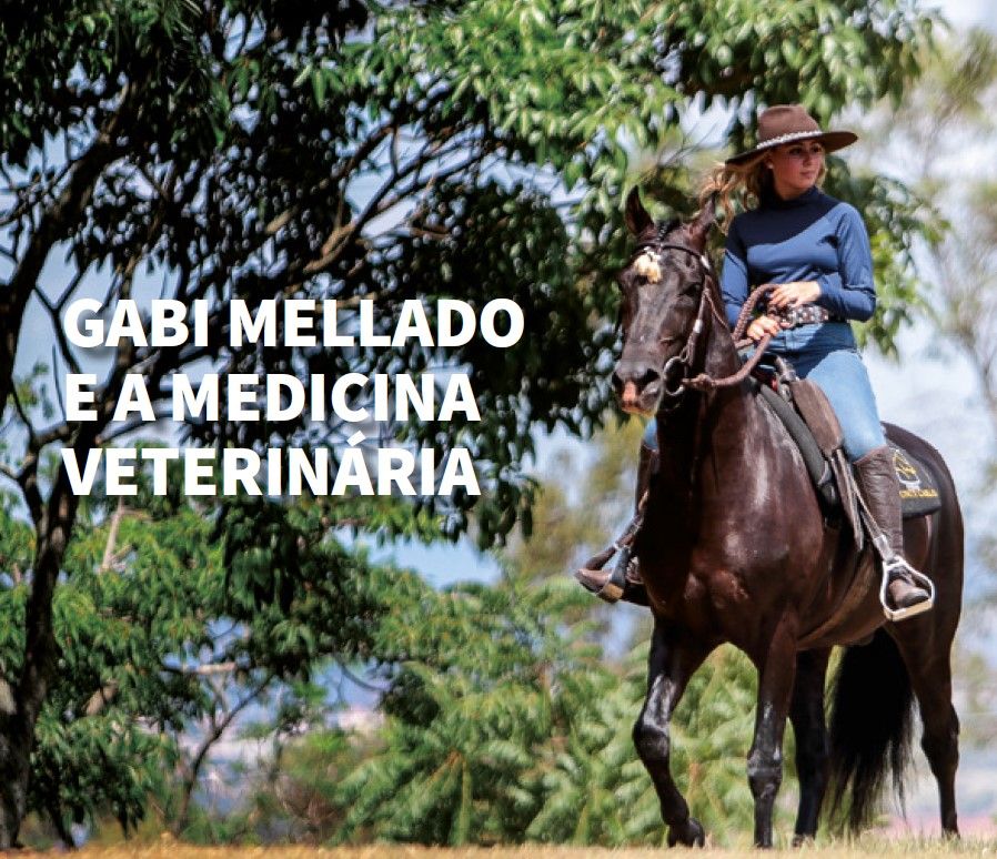 GABI MELLADO E A MEDICINA VETERINÁRIA